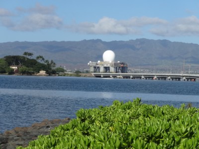 they say this radar station can pick up a baseball hit in yankee staidum