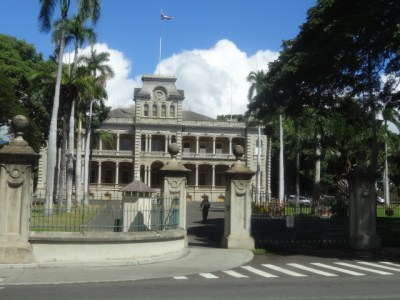 I didn't get a good picture of the iolani palace