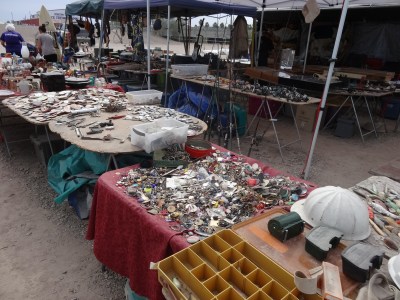 I bought any and Emily something from the table of old jewelry