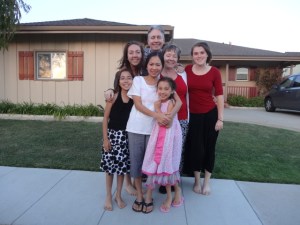 good bye tony, Hannah, tracy, Jessica, Emily, thuy, Emily and amy