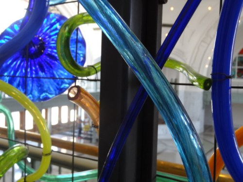 you can see the difference in size of the wholes in the tubes.